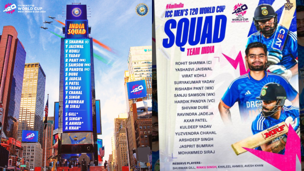 India's Squad